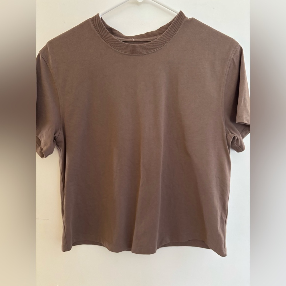 Lululemon relaxed fit cotton jersey t shirt